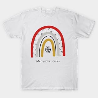 Merry christmas cute rainbow gift xmas T-Shirt